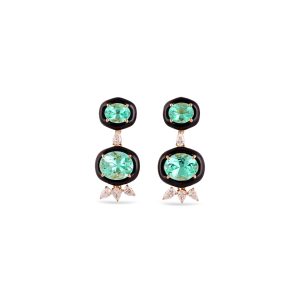 OOAK Colombian Emerald Earring