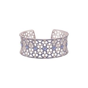Sarai Blue Sapphire and Diamond Bracelet