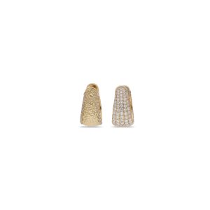 Yami diamond Taper Reversible Earrings Y/G
