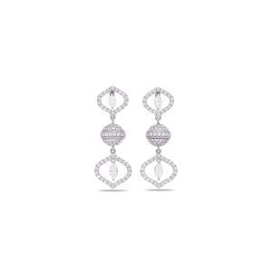 Sarai Twirl Diamond Earring