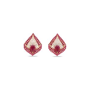 Sarai Dewlet Ruby Earrings