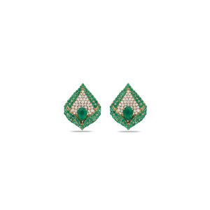 Sarai Dewlet Emerald Earrings