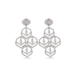 Sarai Diamond Chandelier Earrings