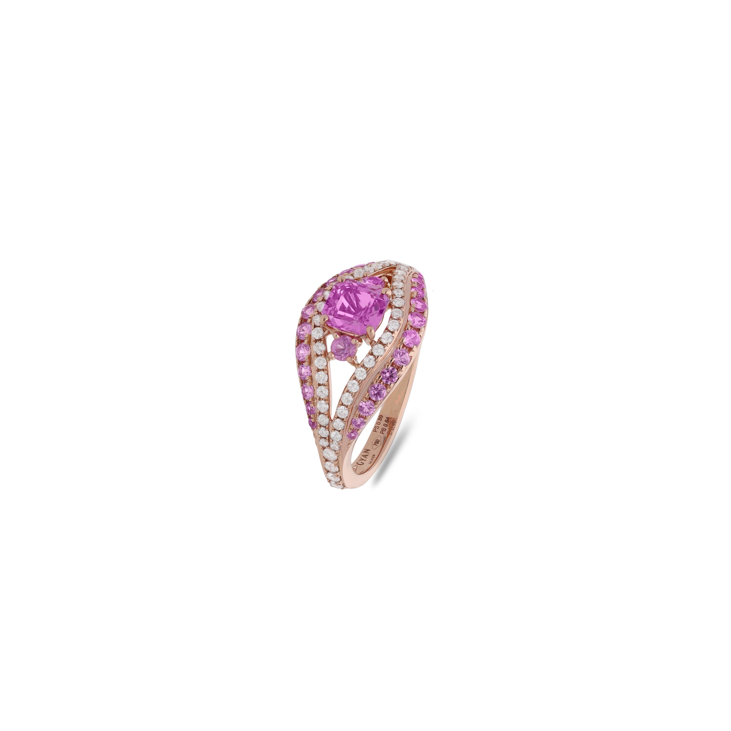 Sarai Signature Pink Sapphire Ring