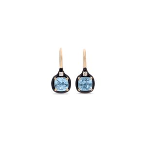 Aravali Aquamarine Cushion Drop Earrings